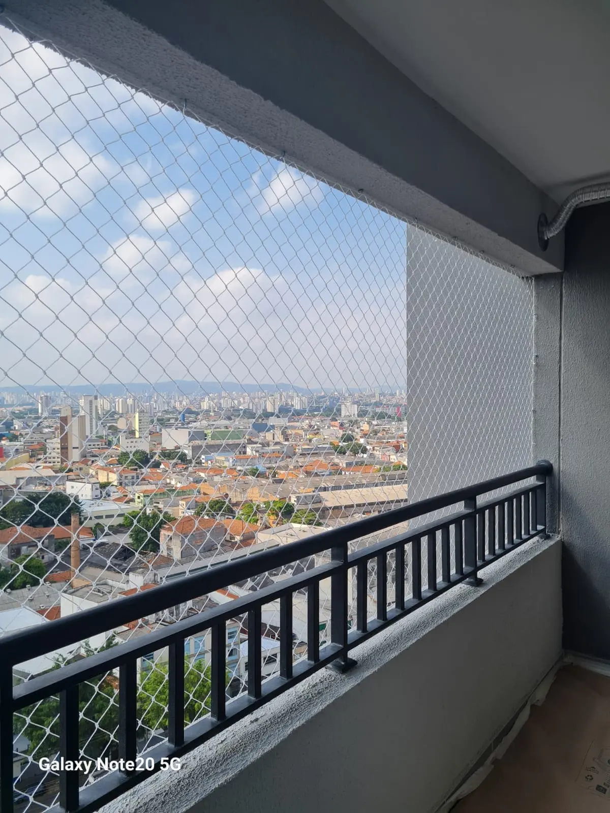 Rede de Proteção instalada em apartamento