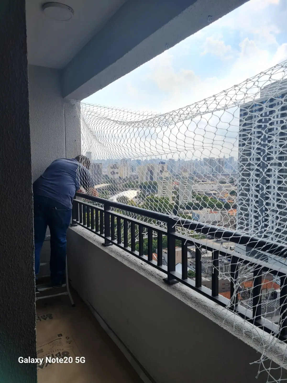 Rede de Proteção em sacada